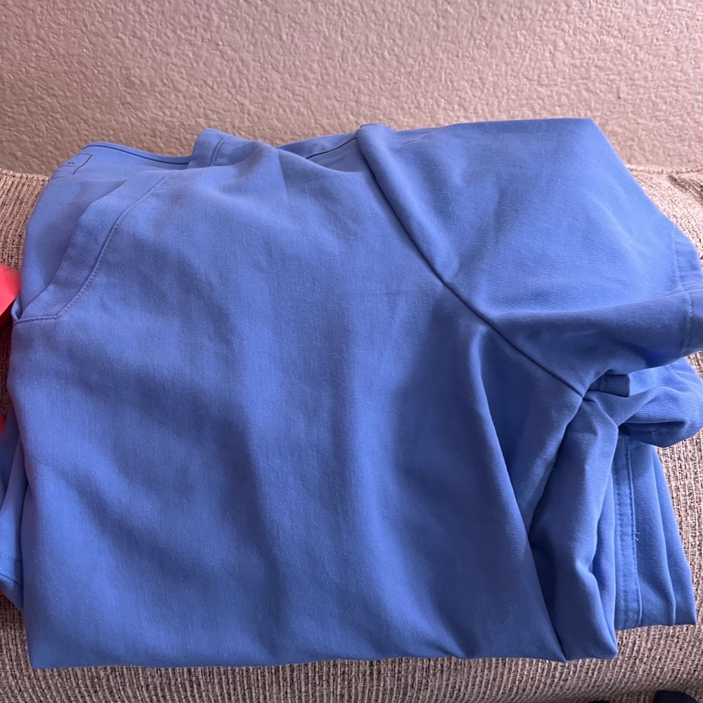 Figs Scrub Set Ciel Blue